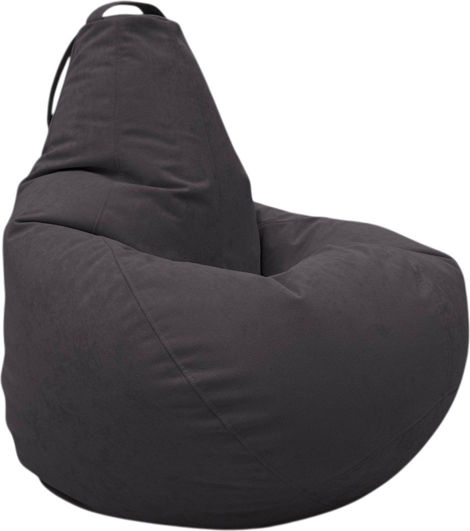 Кресло-мешок BeanBag Груша XXL / GVPZ-125x85 (искусственная замша 5 Chocolate)