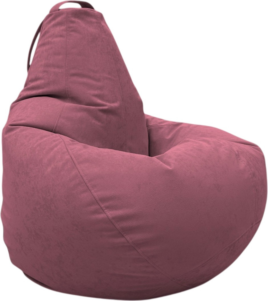 Кресло-мешок BeanBag Груша XXL / GVPZ-125x85 (искусственная замша 7 Pink)