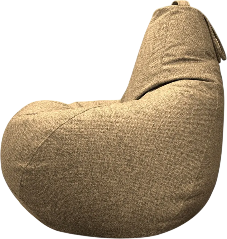 Кресло-мешок BeanBag Груша XXL / GVP-125x85 (микровелюр 3 Biscuit)