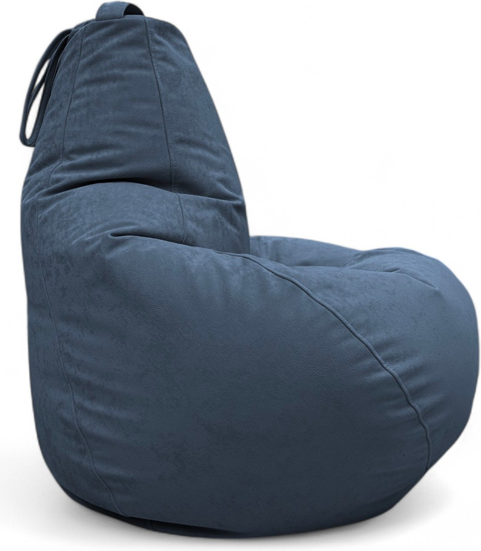Кресло-мешок BeanBag Груша XXL / GVPZ-125x85 (искусственная замша 18 Denim) — фото 6