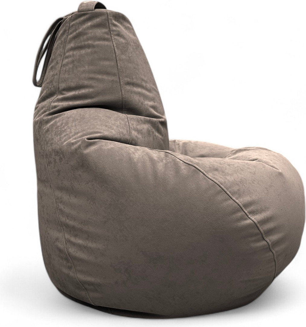 Кресло-мешок BeanBag Груша XXXL / GVPZ-130x95 (искусственная замша 3 Cappuccino) — фото 3