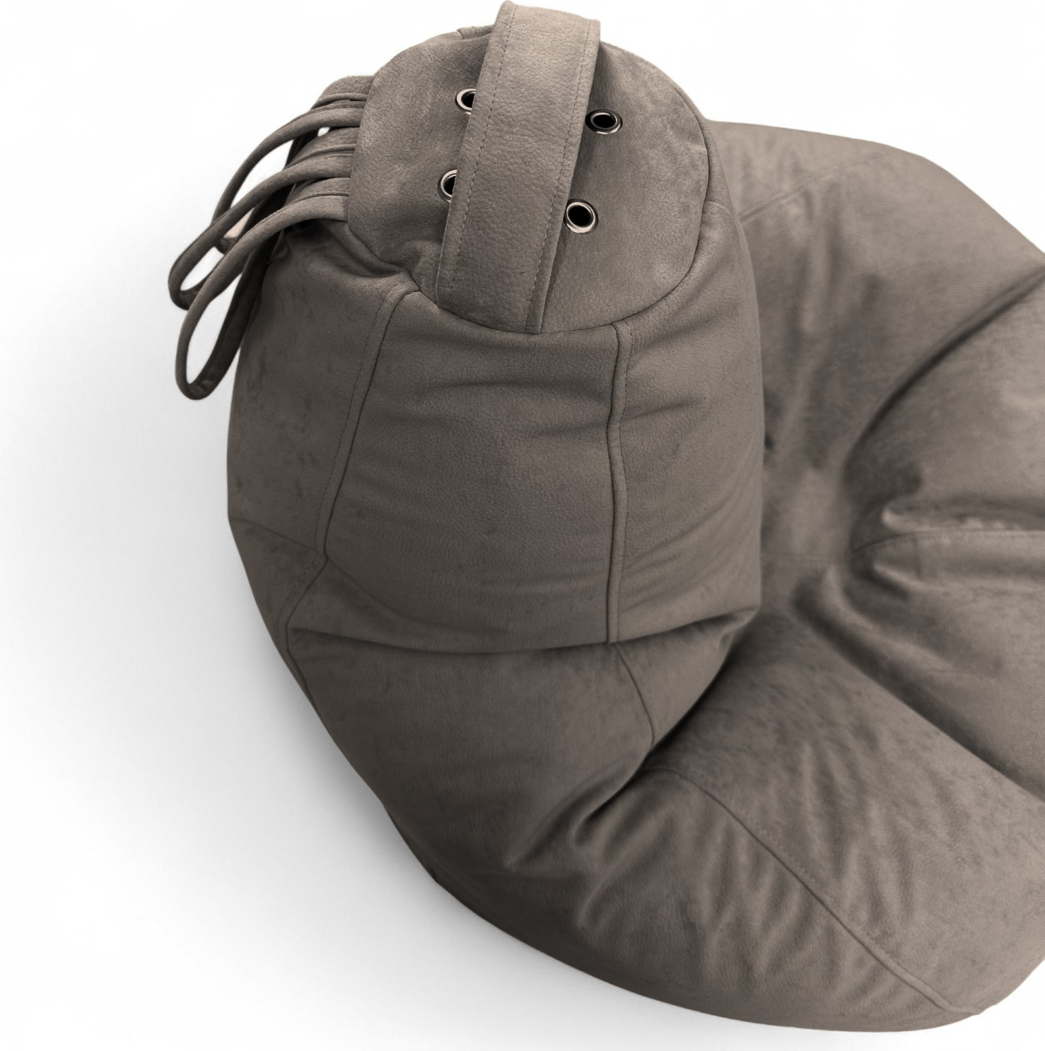 Кресло-мешок BeanBag Груша XXXL / GVPZ-130x95 (искусственная замша 3 Cappuccino) — фото 5