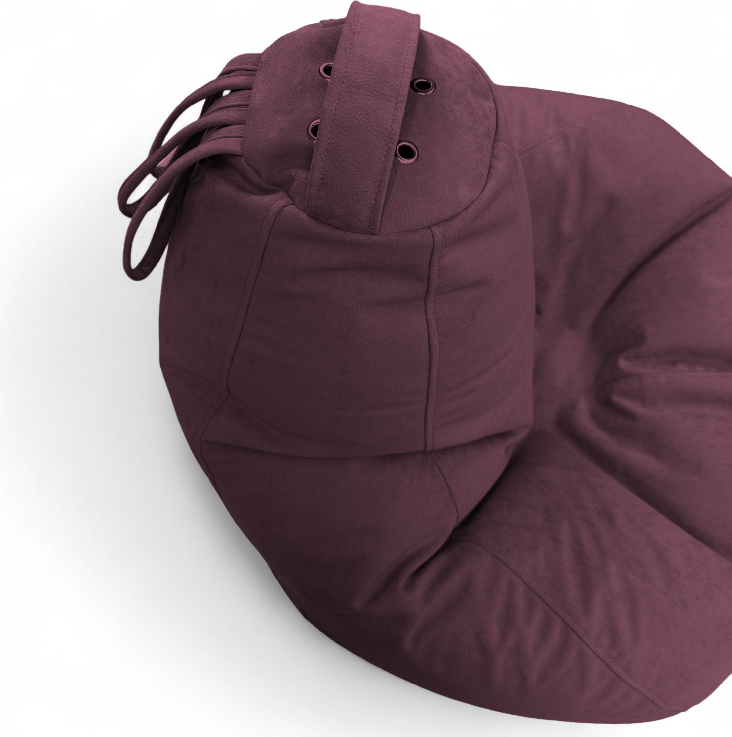 Кресло-мешок BeanBag Груша XXXL / GVPZ-130x95 (искусственная замша 8 Wine) — фото 5
