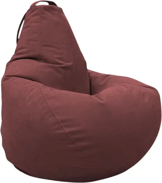 Кресло-мешок BeanBag Груша XXXL / GVPZ-130x95 (искусственная замша 10 Rust)