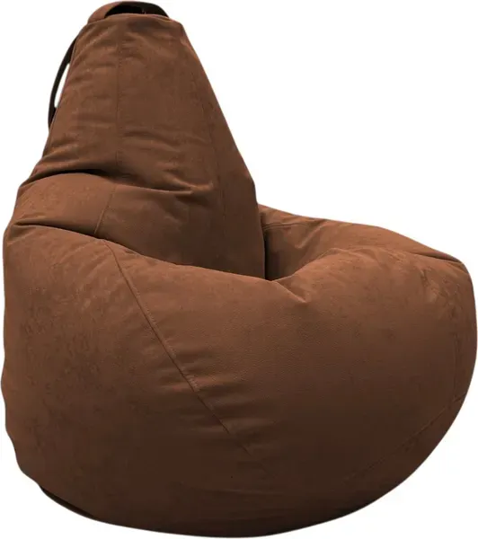 Кресло-мешок BeanBag Груша XXXL / GVPZ-130x95 (искусственная замша 13 Toffe)