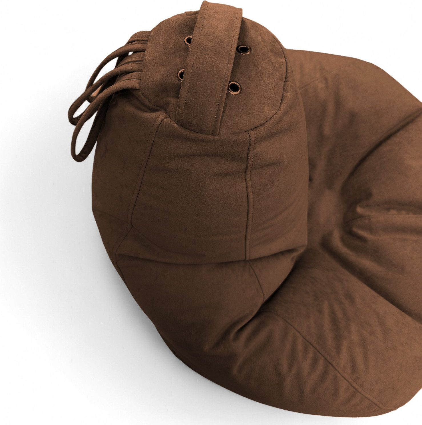 Кресло-мешок BeanBag Груша XXXL / GVPZ-130x95 (искусственная замша 13 Toffe) — фото 5
