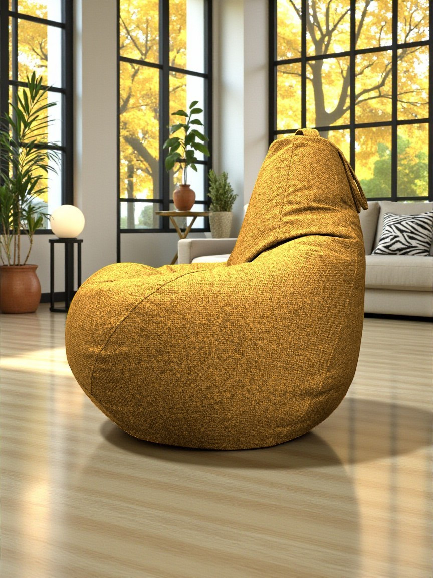 Кресло-мешок BeanBag Груша XXL / GVP-125x85 (микровелюр 7 Honey) — фото 5