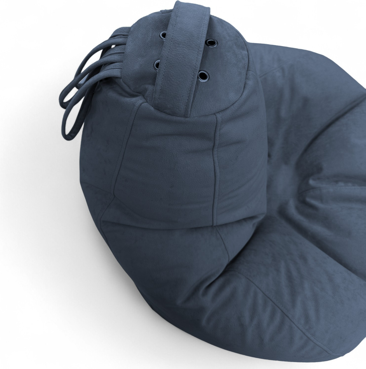 Кресло-мешок BeanBag Груша XXXL / GVPZ-130x95 (искусственная замша 18 Denim) — фото 5