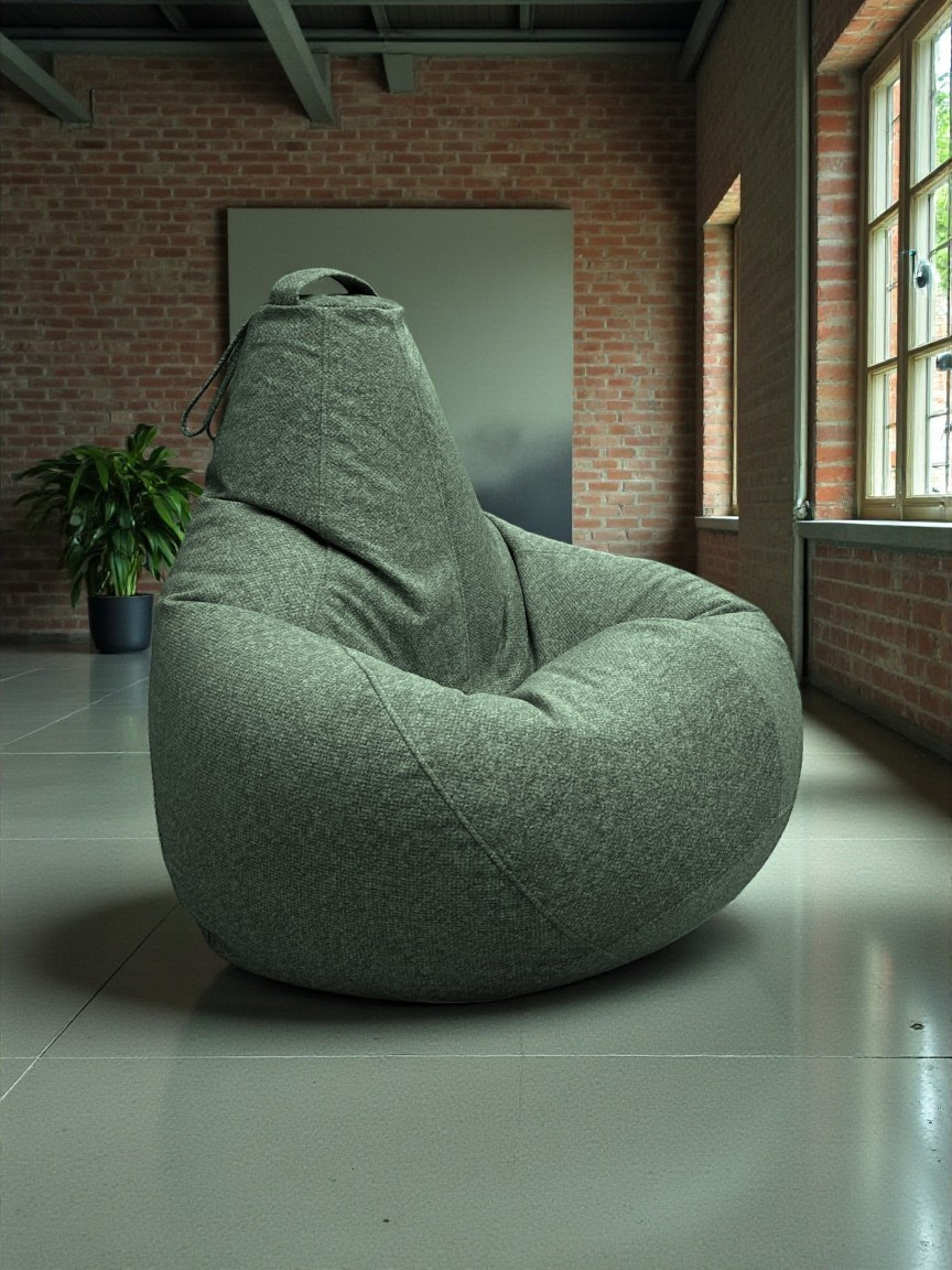 Кресло-мешок BeanBag Груша XXL / GVP-125x85 (микровелюр 8 Mint) — фото 5