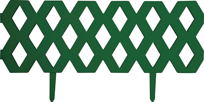 Изгородь декоративная Park Ромб / 999337 (зеленый)