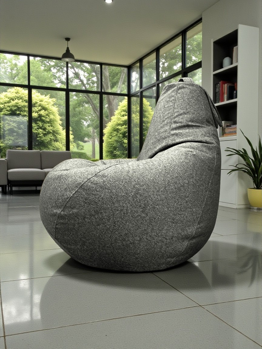 Кресло-мешок BeanBag Груша XXL / GVP-125x85 (микровелюр 12 Granite) — фото 5