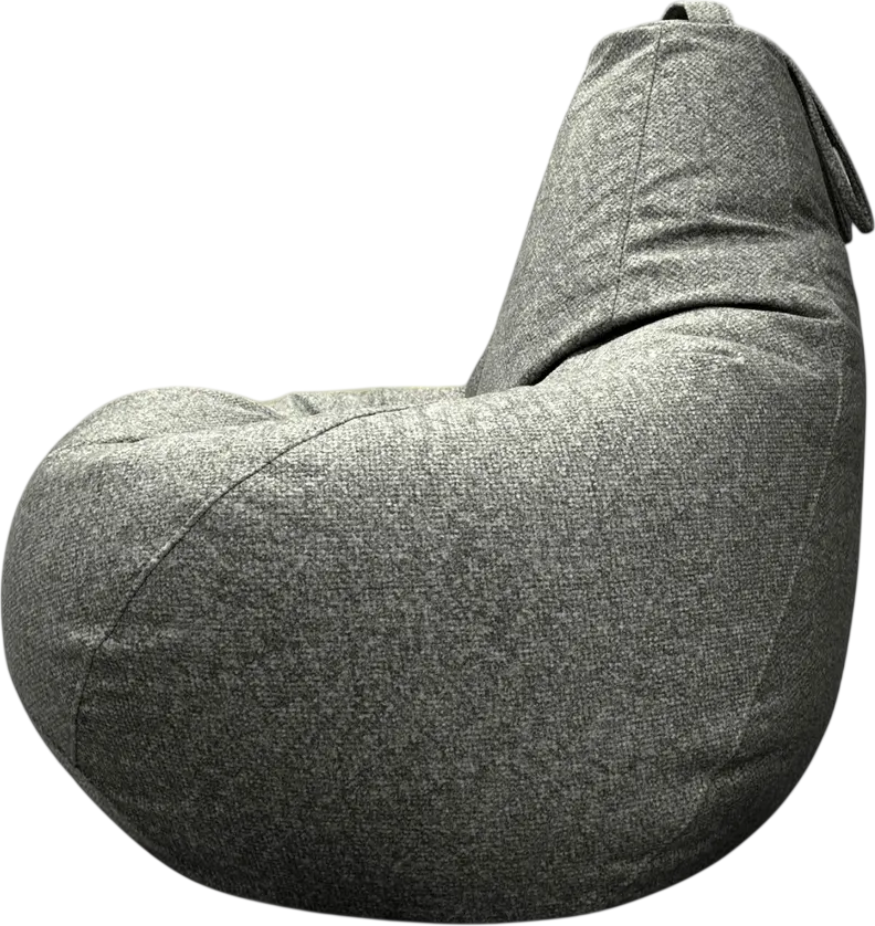 Кресло-мешок BeanBag Груша XXL / GVP-125x85 (микровелюр 12 Granite)