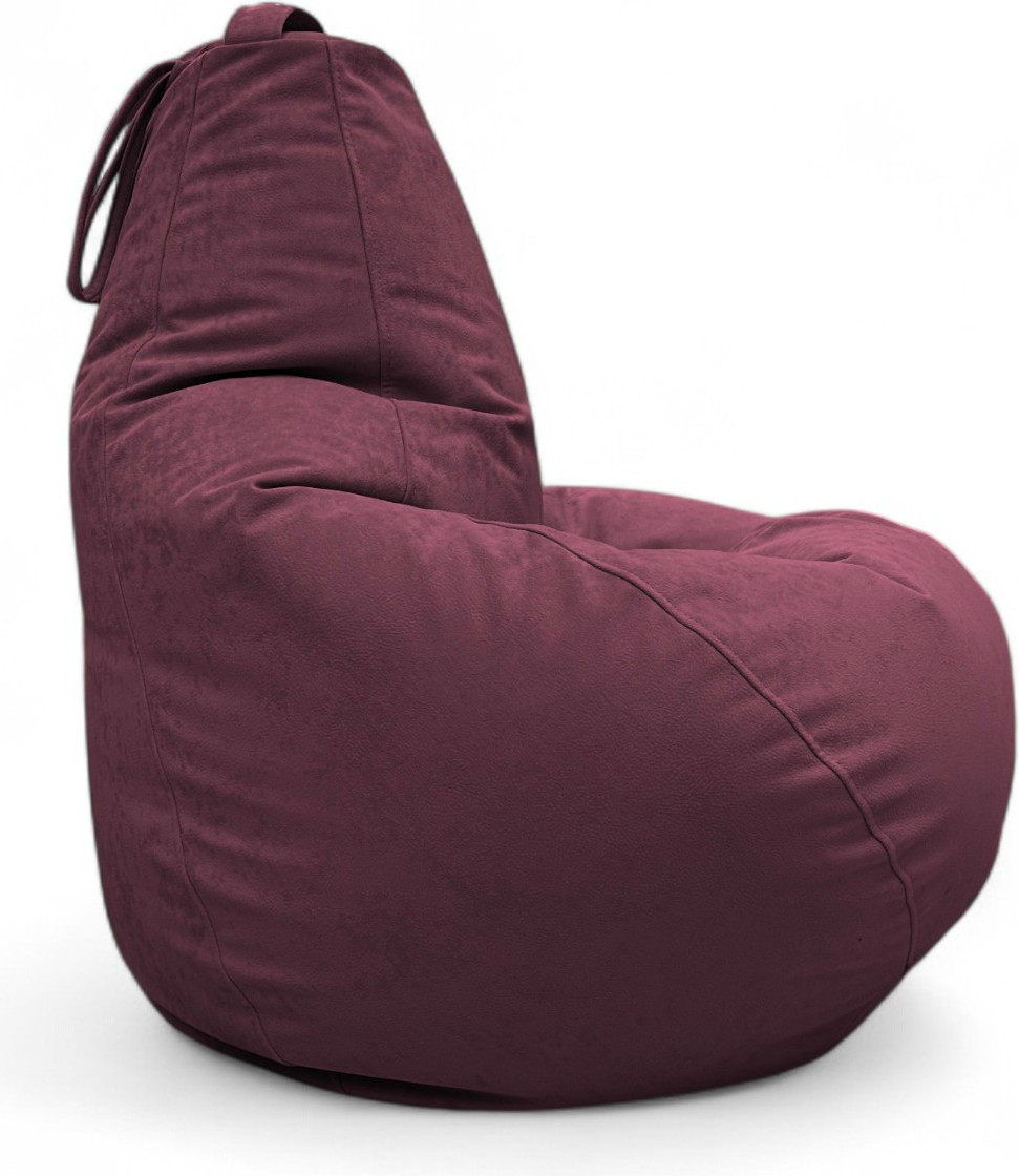 Кресло-мешок BeanBag Груша XXXXL / GVPZ-140x100 (искусственная замша 8 Wine) — фото 6