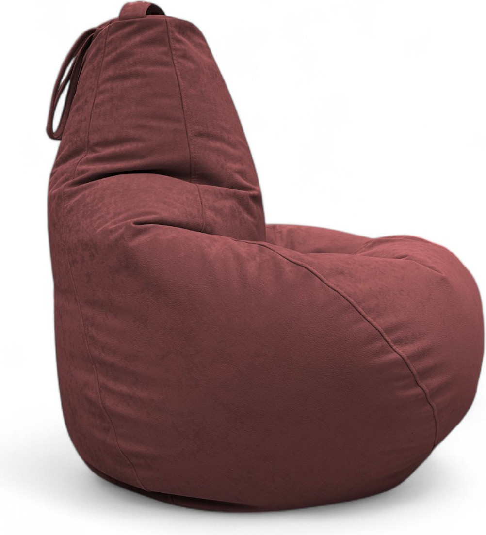 Кресло-мешок BeanBag Груша XXXXL / GVPZ-140x100 (искусственная замша 10 Rust) — фото 6