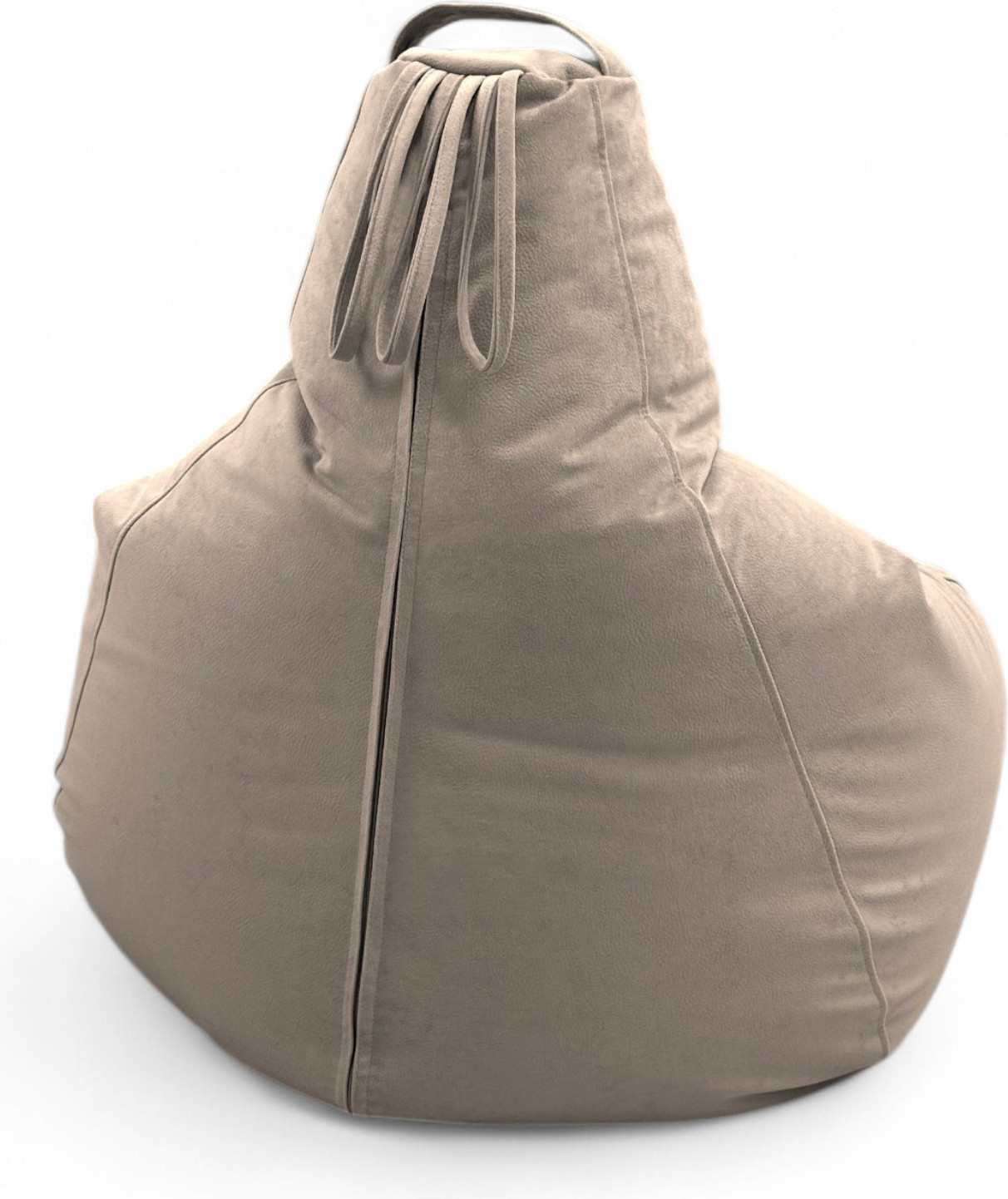 Кресло-мешок BeanBag Груша Царский / GVPZ-160x110 (искусственная замша 1 Bone) — фото 4