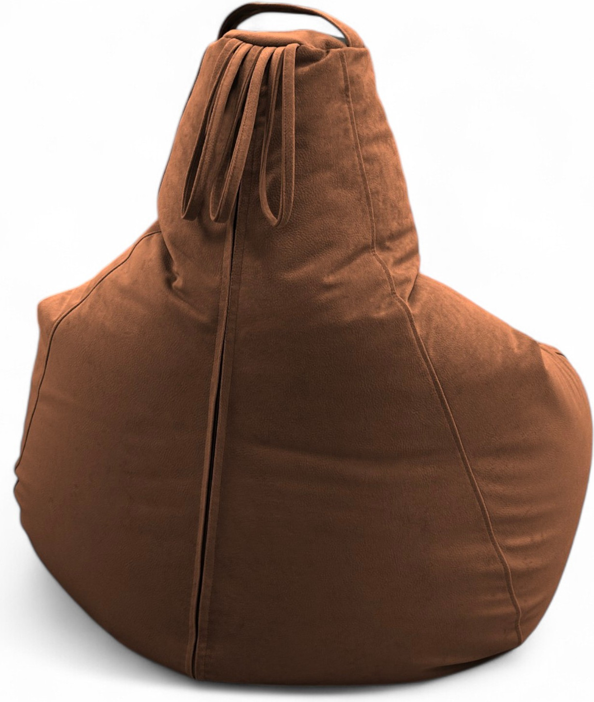 Кресло-мешок BeanBag Груша Царский / GVPZ-160x110 (искусственная замша 13 Toffe) — фото 3