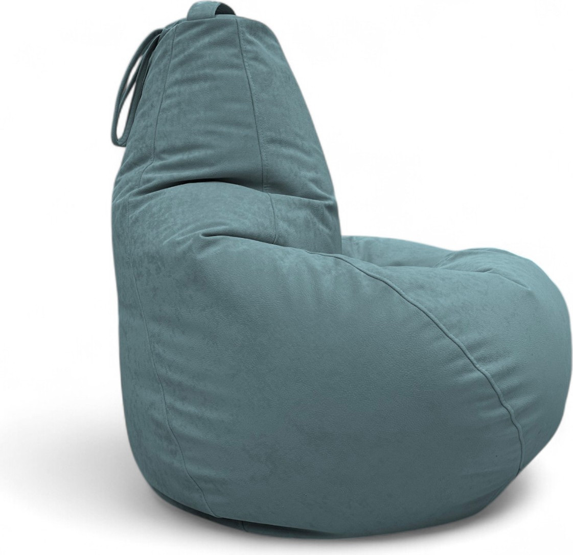 Кресло-мешок BeanBag Груша Царский / GVPZ-160x110 (искусственная замша 15 Mint) — фото 2
