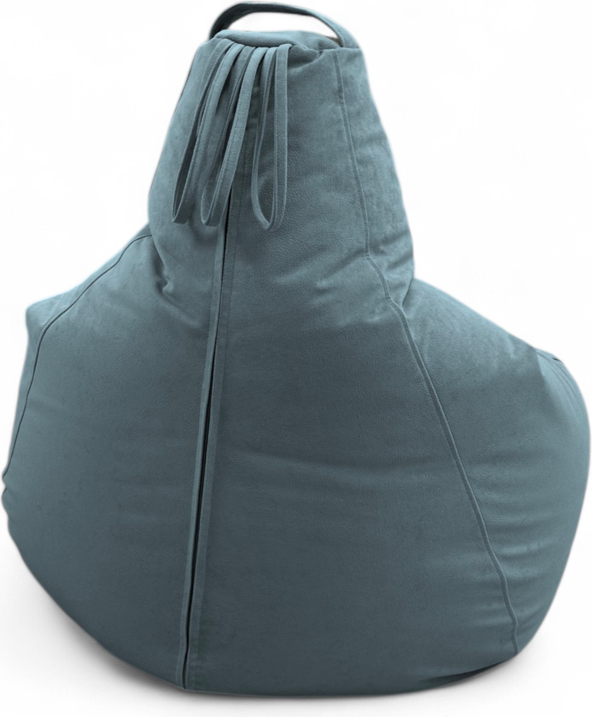 Кресло-мешок BeanBag Груша Царский / GVPZ-160x110 (искусственная замша 16 Sea) — фото 3