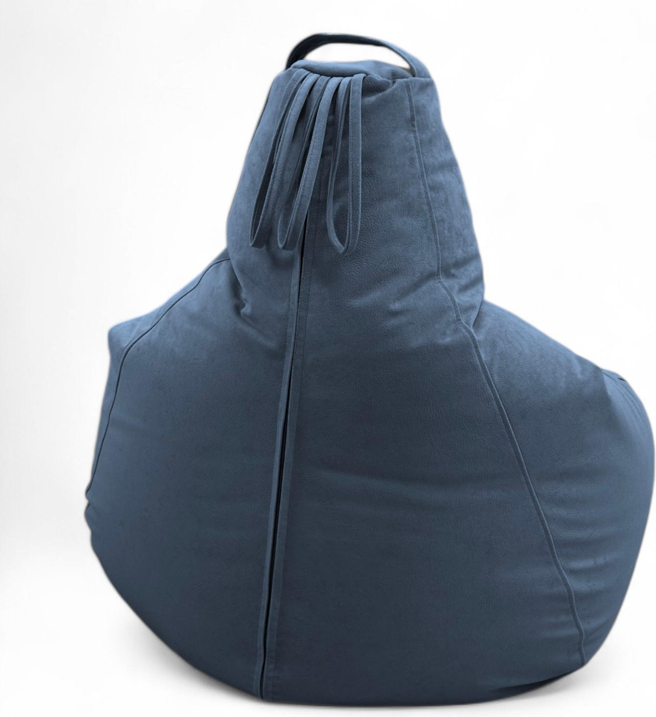 Кресло-мешок BeanBag Груша Царский / GVPZ-160x110 (искусственная замша 18 Denim) — фото 3