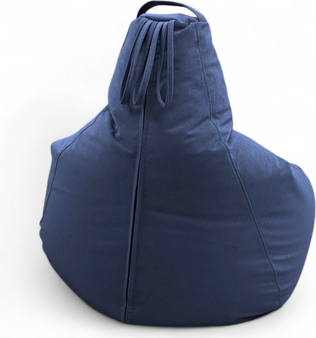 Кресло-мешок BeanBag Груша Царский / GVPZ-160x110 (искусственная замша 19 Dark Blue) — фото 3