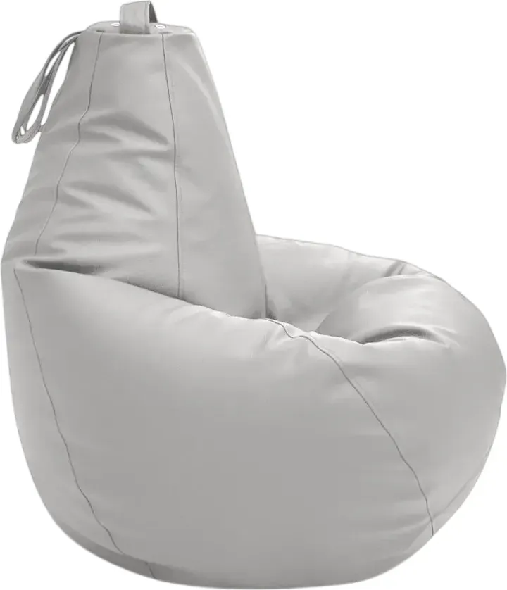 Кресло-мешок BeanBag Груша XXL / GVPK-125x85 (искусственная кожа 281 Cloud Dancer)