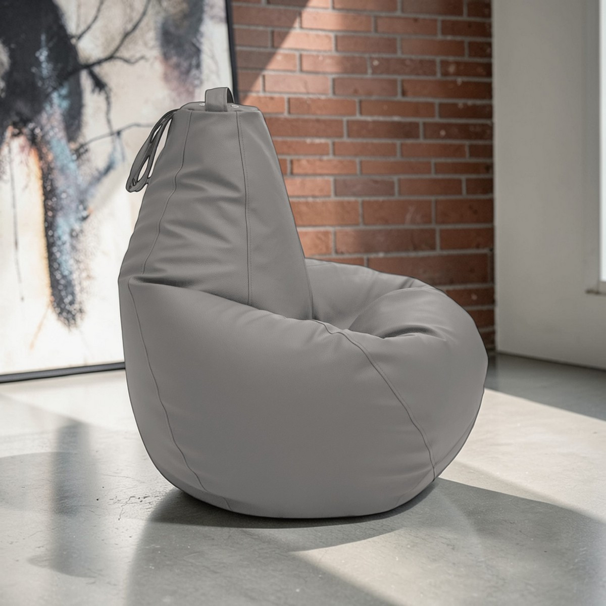 Кресло-мешок BeanBag Груша XXL / GVPK-125x85 (искусственная кожа 287 String) — фото 6
