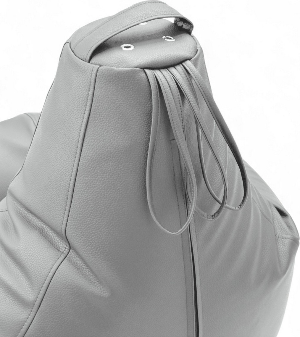 Кресло-мешок BeanBag Груша XXXXL / GVPK-140x100 (искусственная кожа 281 Cloud Dancer) — фото 4