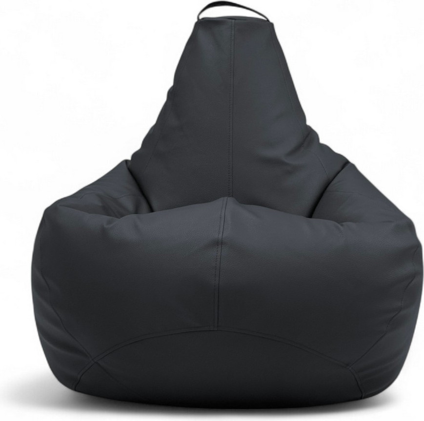 Кресло-мешок BeanBag Груша XXXXL / GVPK-140x100 (искусственная кожа 880 Dark Shadow) — фото 2