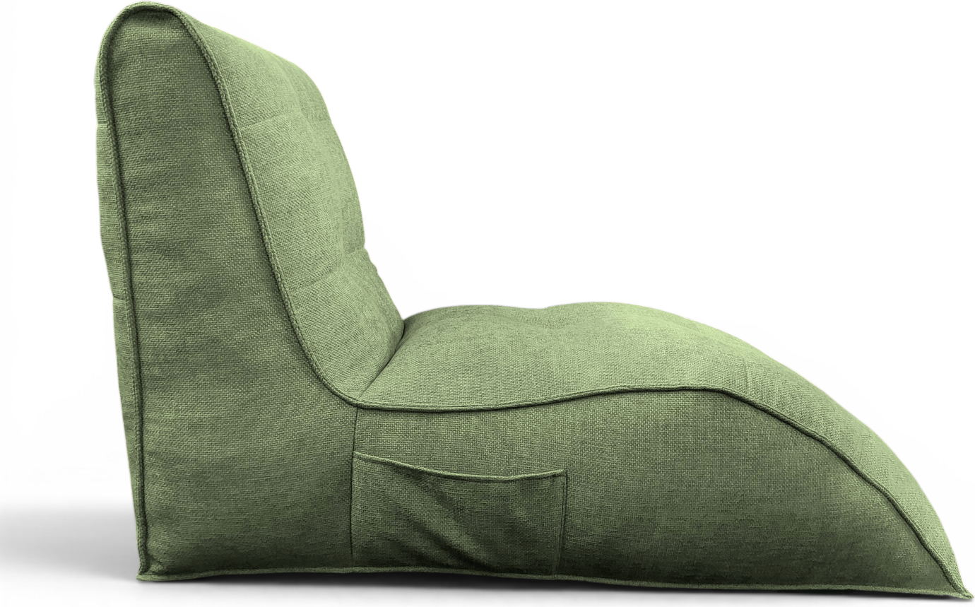 Кресло-мешок BeanBag Dream / LP-65x80x125 (шенилл 227 Moss Green) — фото 2