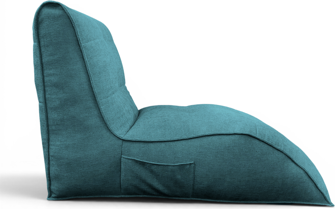 Кресло-мешок BeanBag Dream / LP-65x80x125 (шенилл 228 Blue Pine) — фото 3