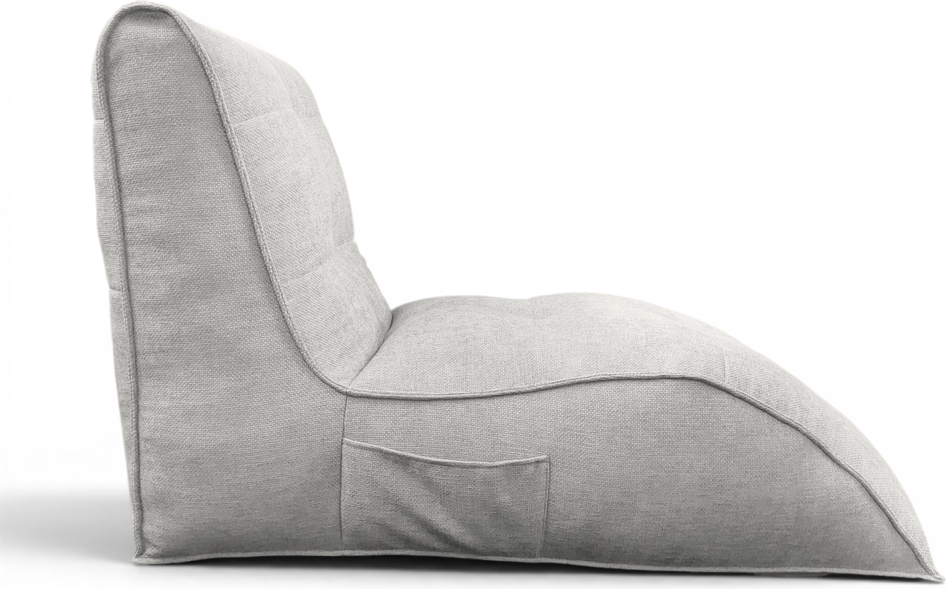 Кресло-мешок BeanBag Dream / LP-65x80x125 (шенилл 229 Steel) — фото 3