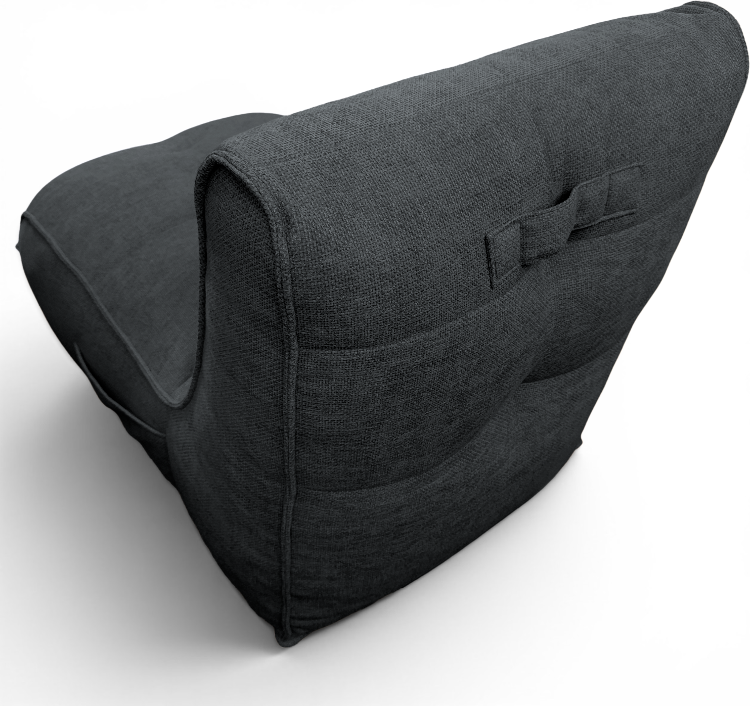 Кресло-мешок BeanBag Dream / LP-65x80x125 (шенилл 219 Graphite) — фото 3