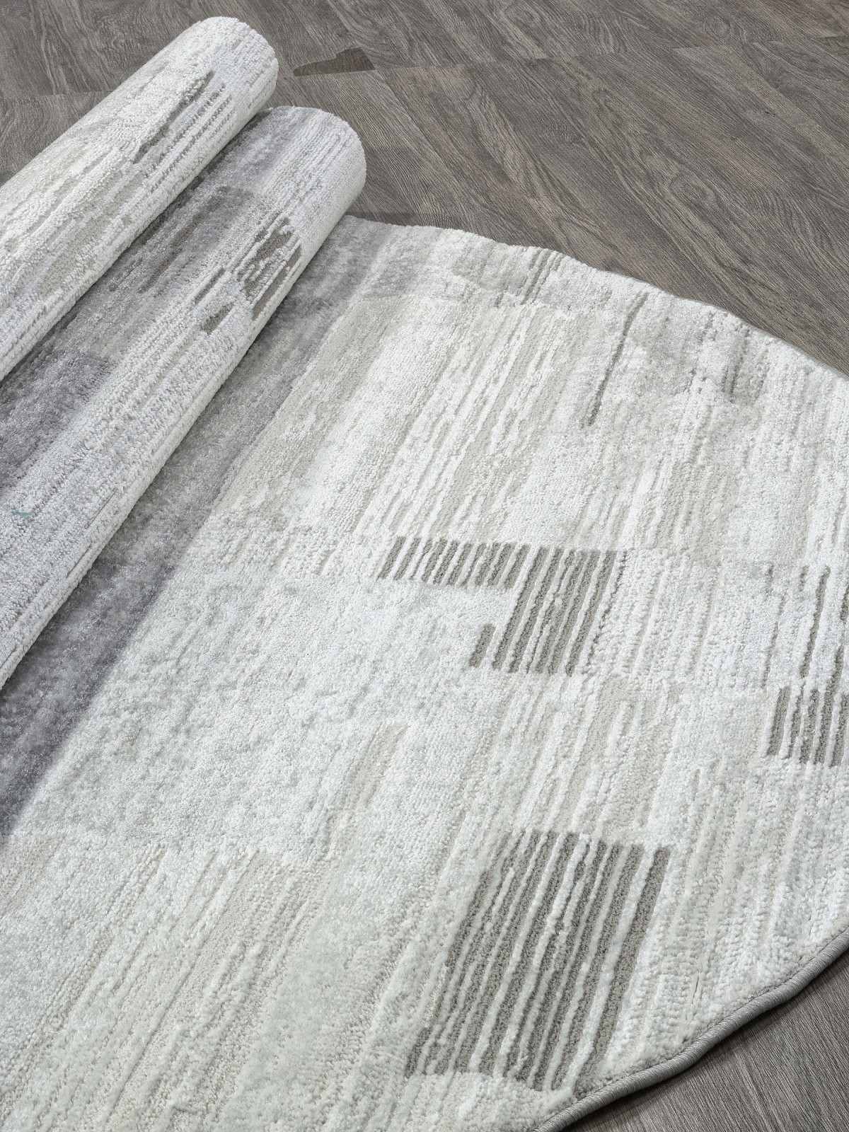 Ковер Merinos Sirius F190-OVAL-CREAM-GRAY (2.5x3.5) — фото 2
