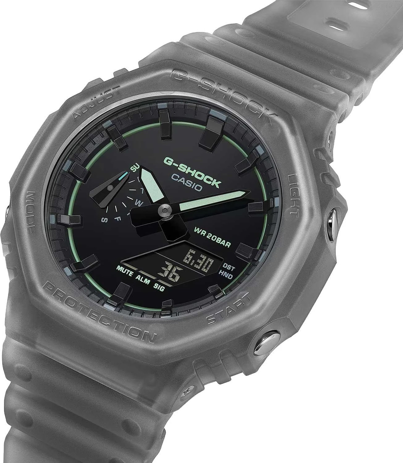 Часы наручные мужские Casio GA-2100K-1A — фото 4