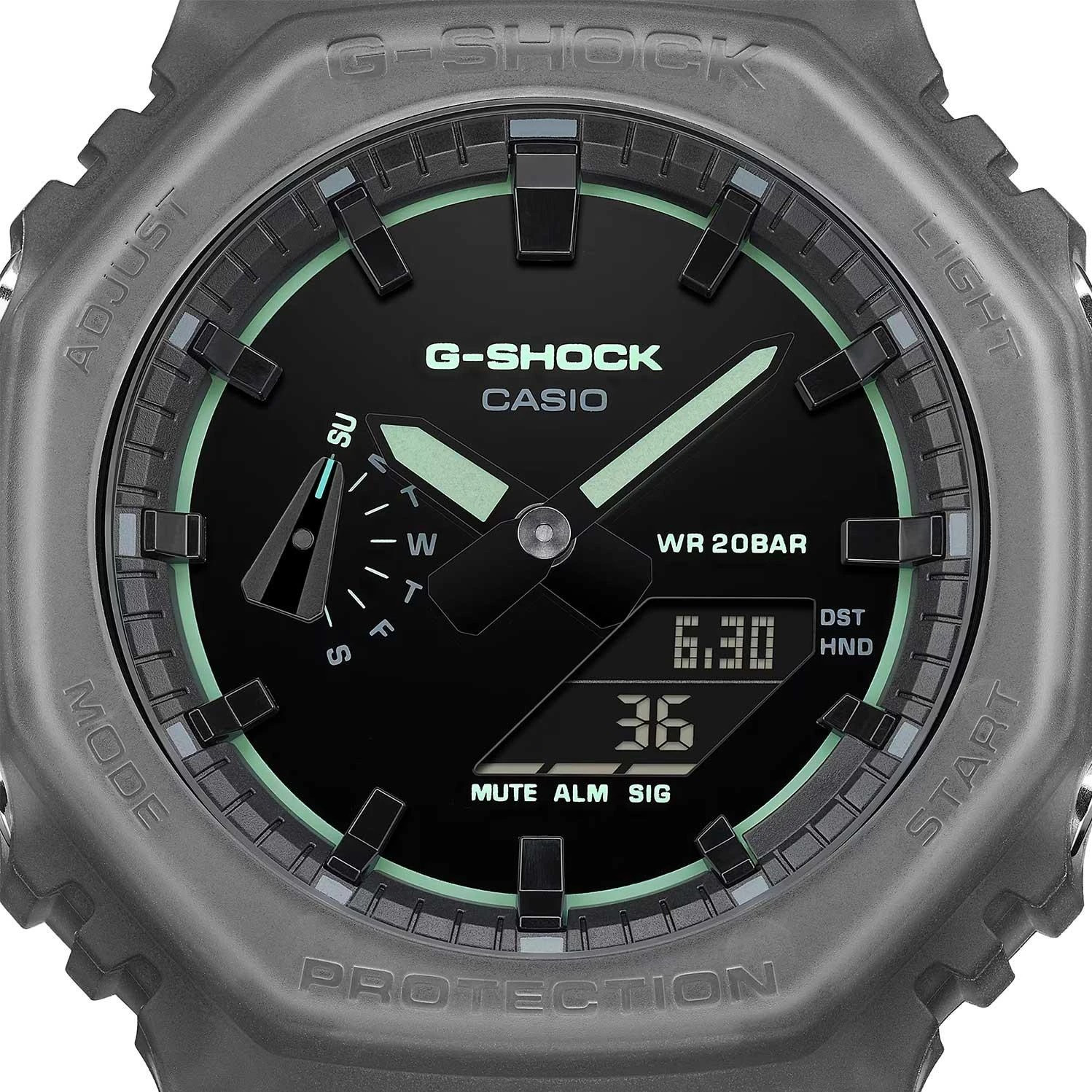 Часы наручные мужские Casio GA-2100K-1A — фото 3