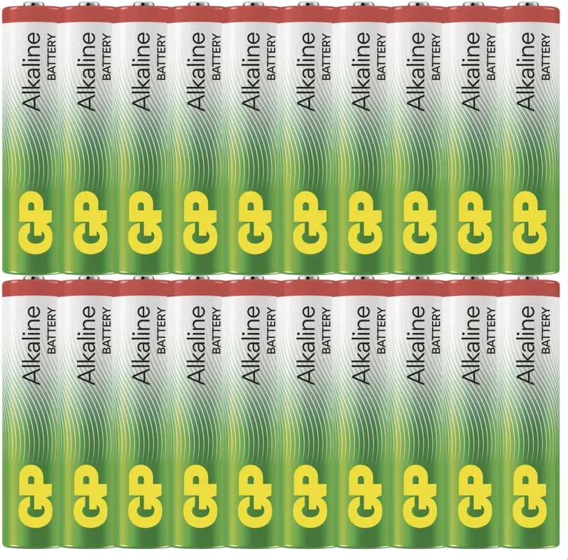 Комплект батареек GP Batteries Alkaline LR6/15ARETA21-2GDBC20 (20шт) — фото 2