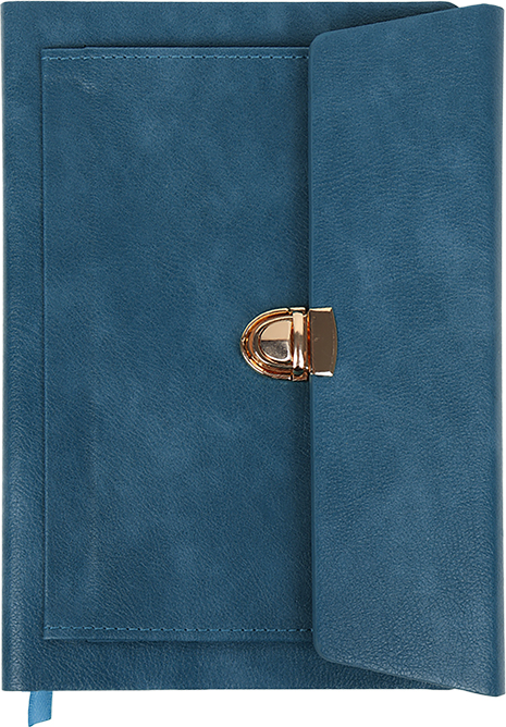 Ежедневник Darvish DV-16006E (100л, бирюзово-синий)