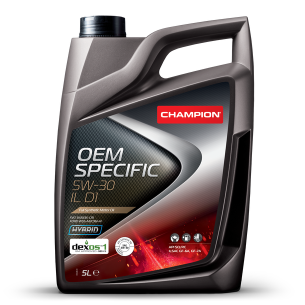 Моторное масло Champion OEM Specific 5W30 IL D1 / 1054636 (5л)
