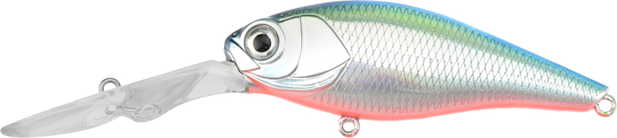 Воблер TSURIBITO Deep Chok 75f / 508 Blueback Red Belly / 213806