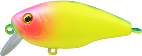 Воблер TSURIBITO Sweet Crank 38f-Sr / 528 Chartreuse Pinkhead / 105211
