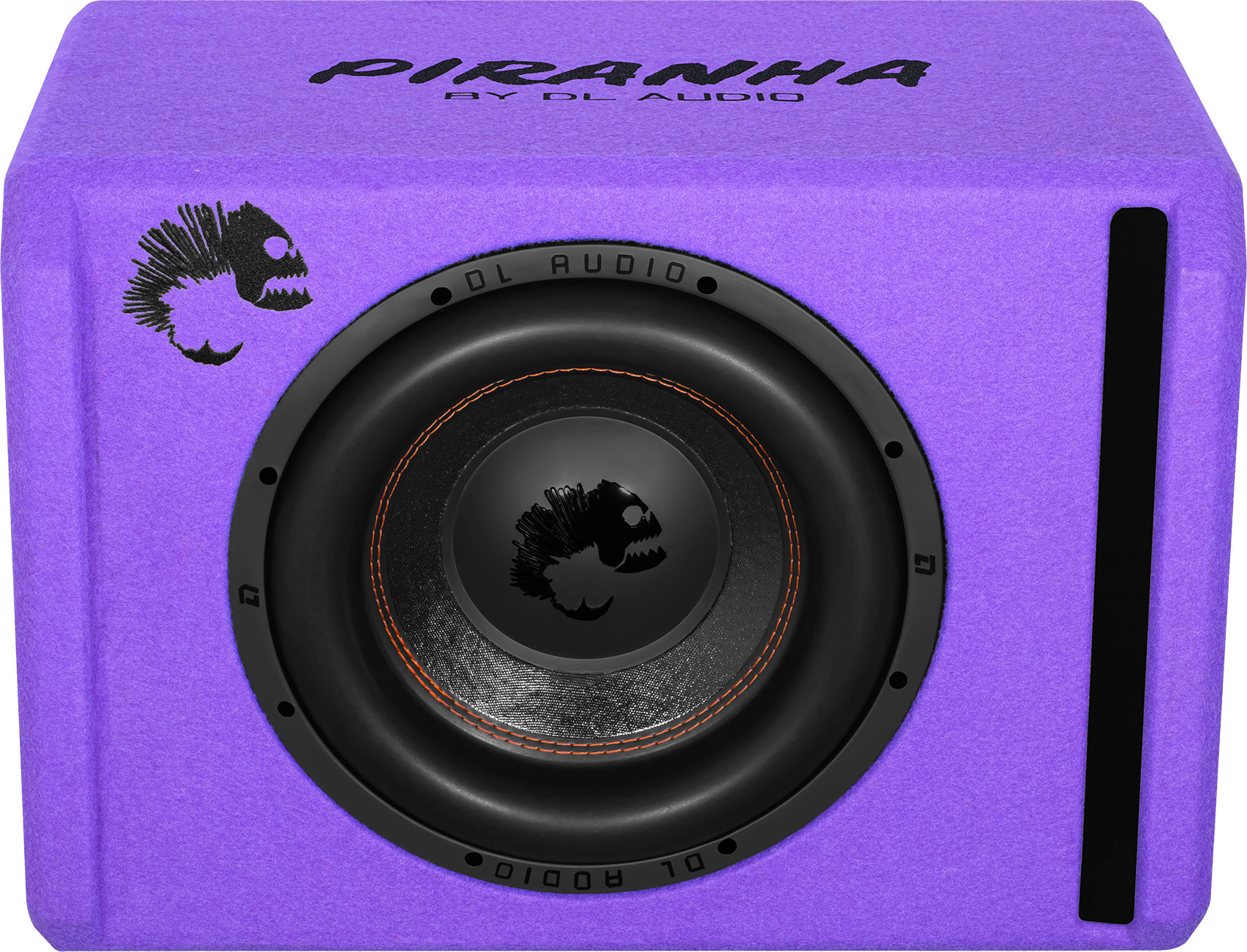 Корпусной активный сабвуфер DL Audio Piranha 12A V3 (фиолетовый) — фото 2
