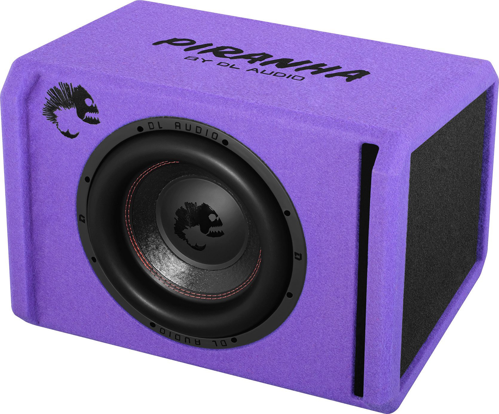 Корпусной активный сабвуфер DL Audio Piranha 12A V3 (фиолетовый) — фото 3