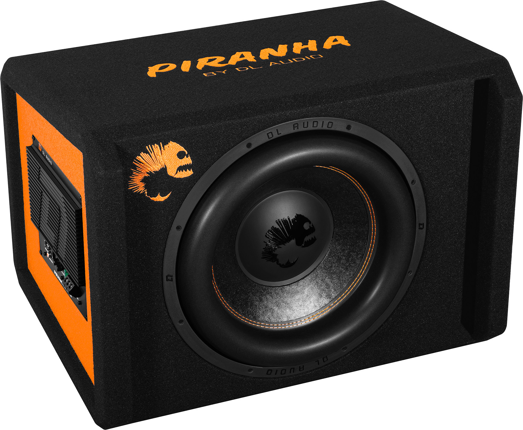 Корпусной активный сабвуфер DL Audio Piranha 15A V3 (черный)