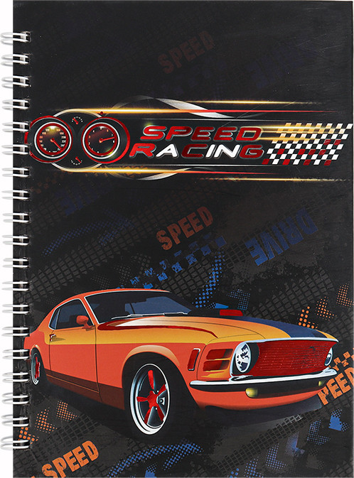 Блокнот Darvish Speed Racing / DV-15941-2 (48л)