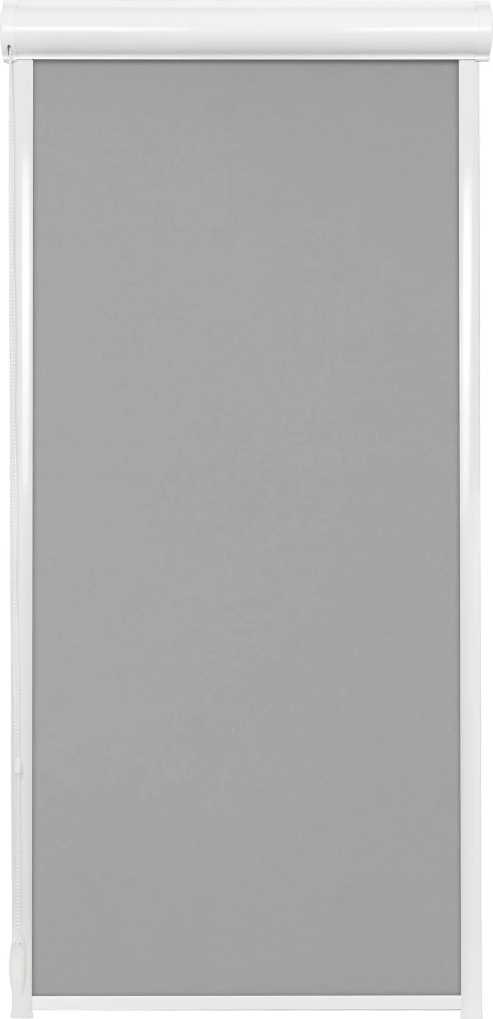 Рулонная штора кассетная Sundays Home UNI-2 LM 68-07 43x160 (светло-серый, левая) — фото 5