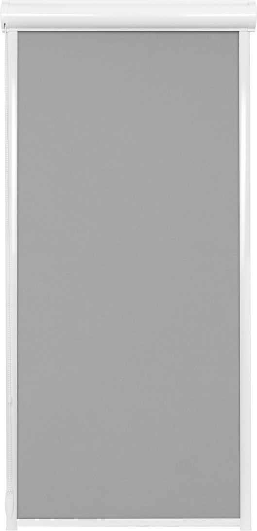 Рулонная штора кассетная Sundays Home UNI-2 LM 68-07 67x160 (светло-серый, правая) — фото 5