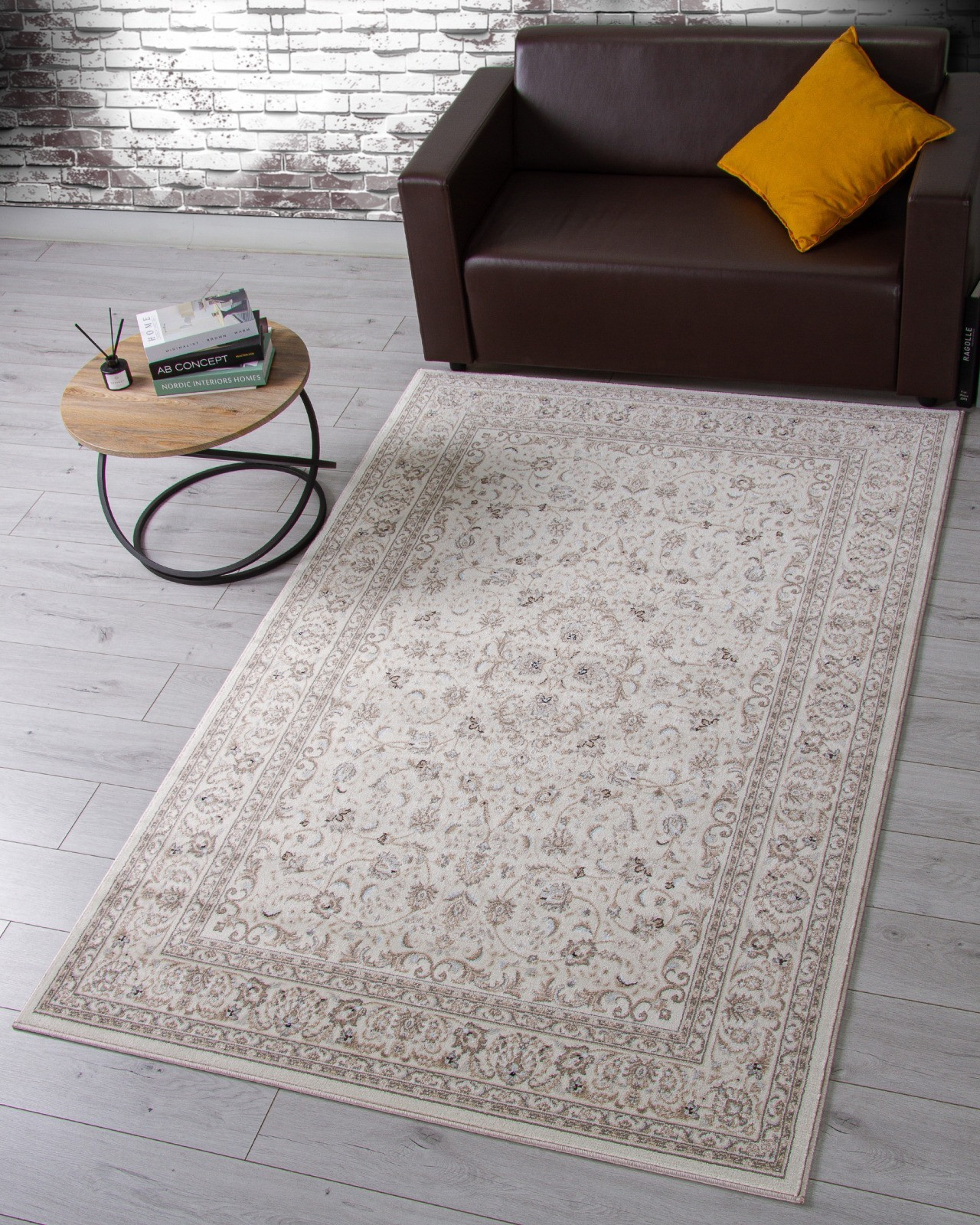 Ковер Merinos Valencia Deluxe F014-STAN-CREAM (3x5) — фото 4