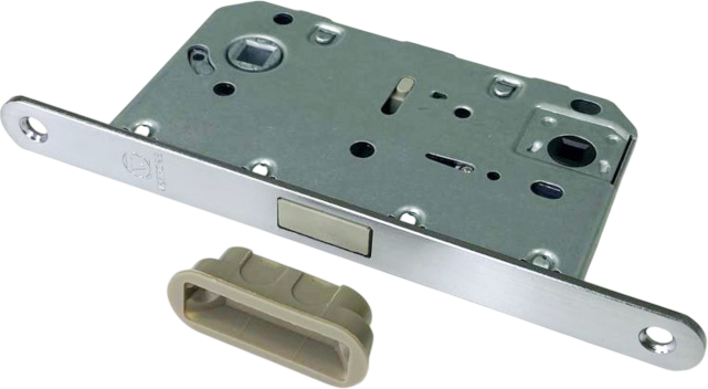 Защелка врезная Vettore WC 410 B-S Magnet MCP (матовый хром) — фото 2