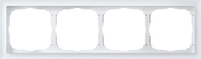 Рамка для выключателей и розеток Systeme (Schneider) Electric ArtGallery Pure GAL330104 (белый)