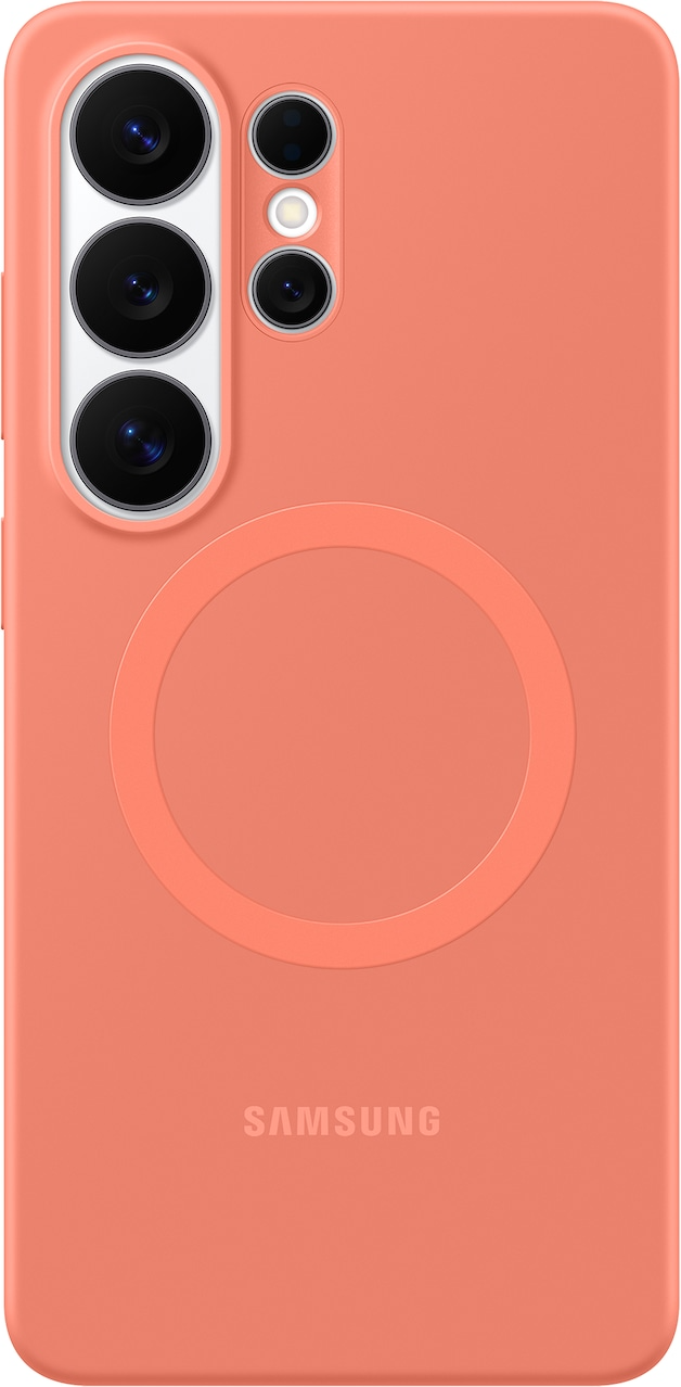 Чехол-накладка Samsung Silicone Magnet Case S26 Ultra / EF-ES948COEGRU (коралловый) — фото 4
